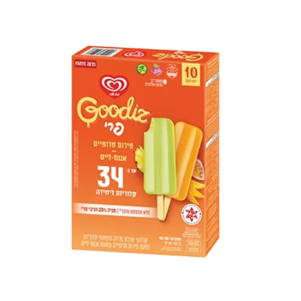 מארז גלידה פירות טרופיים